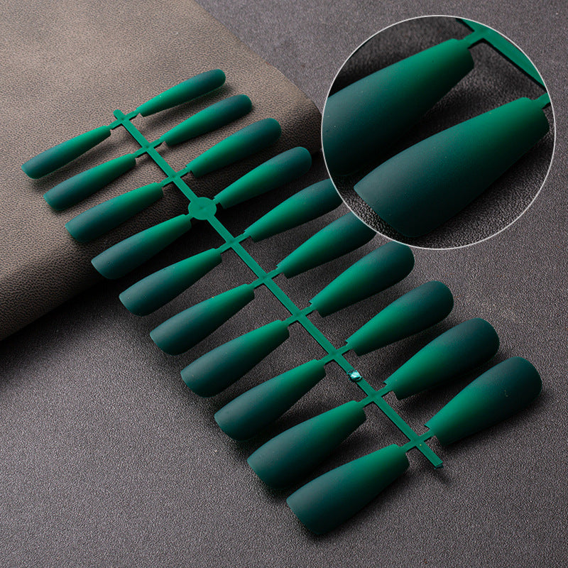 Wholesale Gradient Frosted Plastic Nail Stickers
